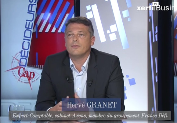 Hervé Granet - Expert-comptable, cabinet Axens, membre du groupement France Défi