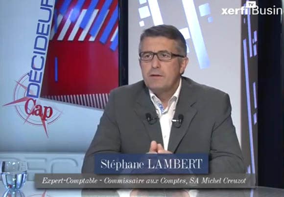 Stéphane Lambert, expert-comptable et commissaire aux comptes au sein de la SA Michel Creuzot