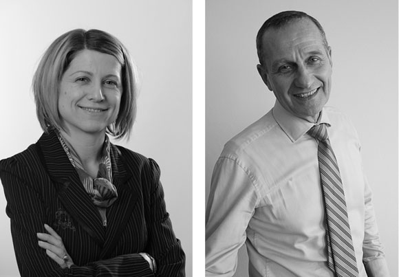 Catherine Giuliana et Gérard Albrieux