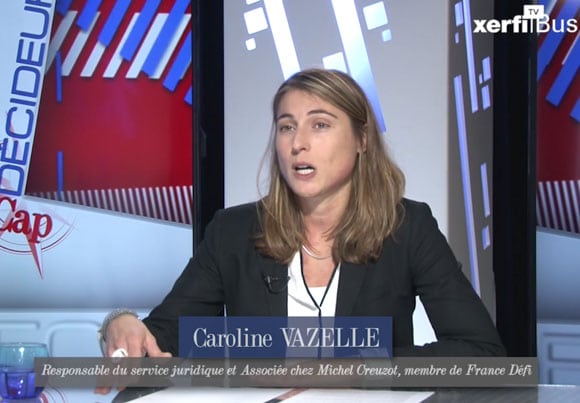 Caroline Vazelle, cabinet Michel Creuzot