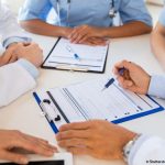 réunion de personnel médical