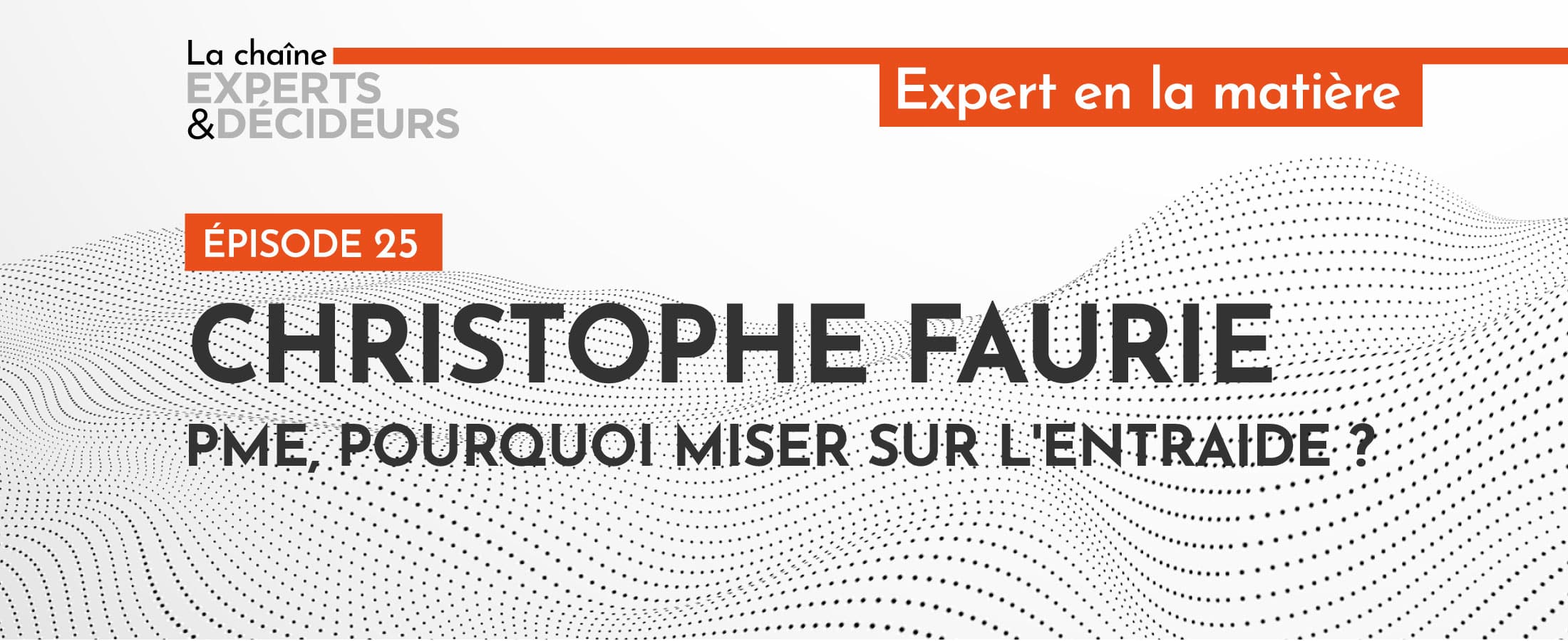 [PODCAST] Christophe Faurie : PME, pourquoi miser sur l’entraide ?