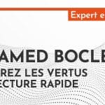 Mohamed Boclet : les vertus de la lecture rapide