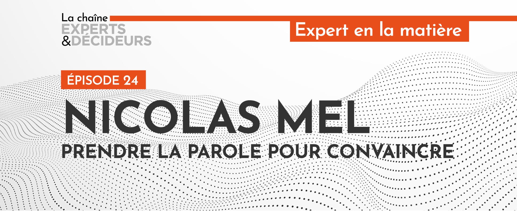 [PODCAST] Nicolas Mel : Prendre la parole pour convaincre