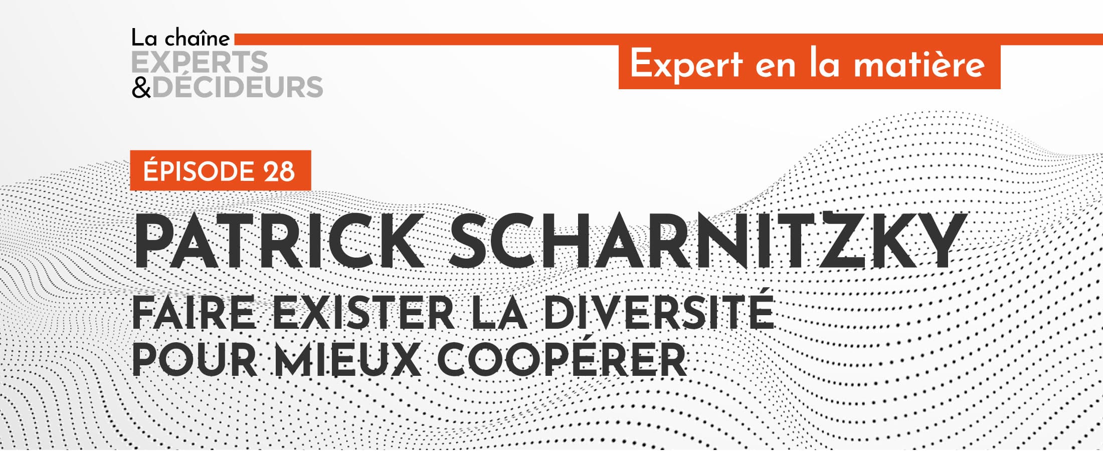 [PODCAST] Patrick Scharnitzky : Faire exister la diversité pour mieux coopérer